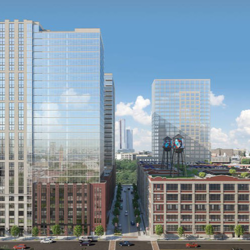 Hudson House West Nears Completion At 325 15th Street In Jersey City, New Jersey